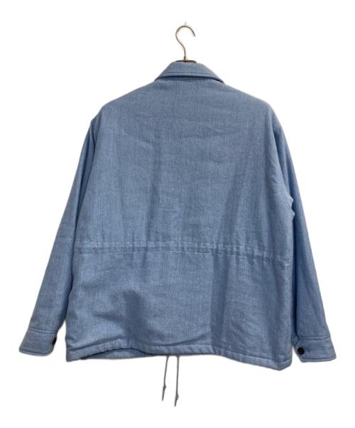 UNUSED（アンユーズド）UNUSED (アンユーズド) Padded M-65 Jacket スカイブルー サイズ:3の古着・服飾アイテム