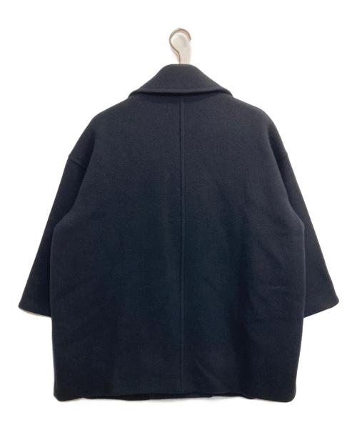 Curensology（カレンソロジー）Curensology (カレンソロジー) メルトオーバーPコート ネイビー サイズ:36の古着・服飾アイテム