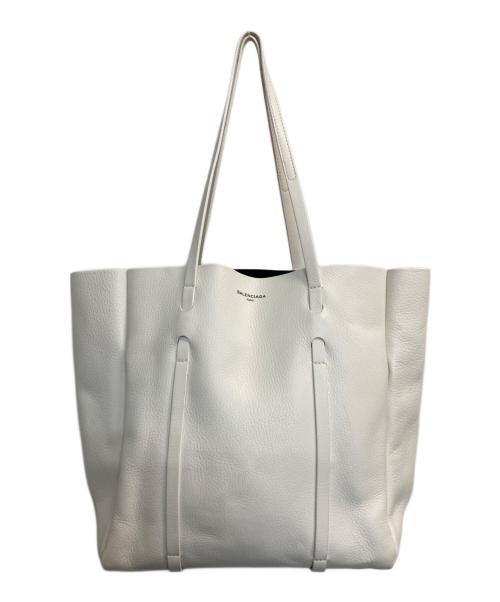 BALENCIAGA（バレンシアガ）BALENCIAGA (バレンシアガ) Everyday Tote/エブリデイ トートバッグ ホワイトの古着・服飾アイテム