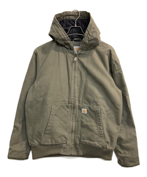 CarHartt（カーハート）CarHartt (カーハート) WASHED DUCK INSULATED ACTIVE JACKET モスグリーン サイズ:Ｌの古着・服飾アイテム