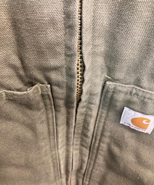 CarHartt（カーハート）CarHartt (カーハート) WASHED DUCK INSULATED ACTIVE JACKET モスグリーン サイズ:Ｌの古着・服飾アイテム