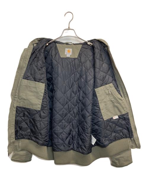 CarHartt（カーハート）CarHartt (カーハート) WASHED DUCK INSULATED ACTIVE JACKET モスグリーン サイズ:Ｌの古着・服飾アイテム