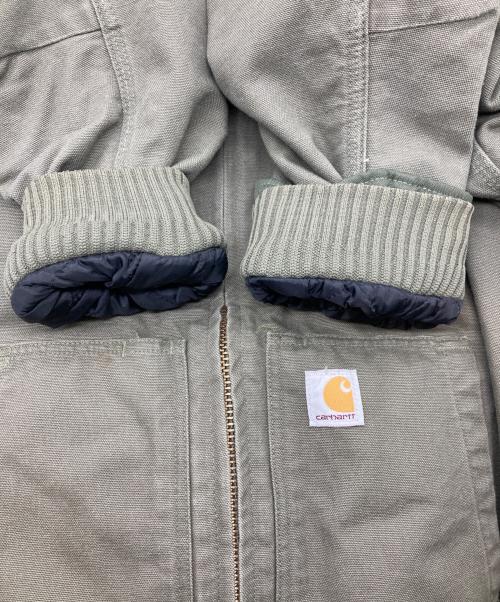 CarHartt（カーハート）CarHartt (カーハート) WASHED DUCK INSULATED ACTIVE JACKET モスグリーン サイズ:Ｌの古着・服飾アイテム