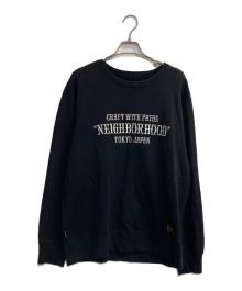 NEIGHBORHOOD（ネイバーフッド）の古着「PAP / EC-CREW . LS」｜ブラック