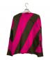 AMBUSH (アンブッシュ) 厚手変形ニット ピンク×ブラウン サイズ:2：5000円