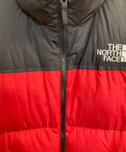 THE NORTH FACE（ザ ノース フェイス）THE NORTH FACE (ザ ノース フェイス) ダウンジャケット ブラック×レッド サイズ:Ｍの古着・服飾アイテム