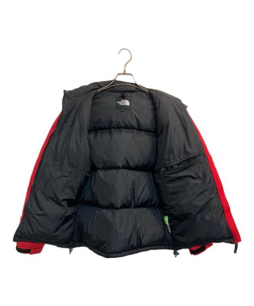 THE NORTH FACE（ザ ノース フェイス）THE NORTH FACE (ザ ノース フェイス) ダウンジャケット ブラック×レッド サイズ:Ｍの古着・服飾アイテム