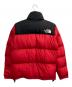 THE NORTH FACE (ザ ノース フェイス) ダウンジャケット ブラック×レッド サイズ:Ｍ：18000円