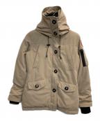 CANADA GOOSEカナダグース）の古着「Montebello Parka/モンテベロパーカダウンジャケット」｜ベージュ