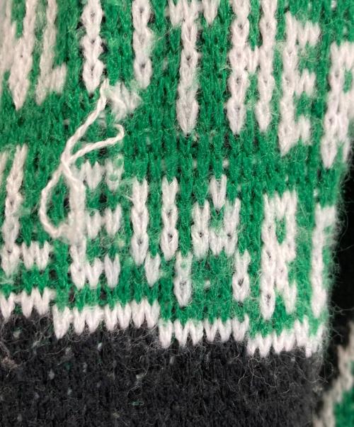 SUPREME（シュプリーム）SUPREME (シュプリーム) 21SS Street Signs Sweater グリーン×ブラック サイズ:ＸＬの古着・服飾アイテム