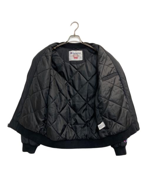 Champion（チャンピオン）Champion (チャンピオン) Supreme (シュプリーム) Color Blocked Jacket/17FW ボンバージャケット ブラック サイズ:Ｍの古着・服飾アイテム