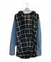 BALENCIAGA（バレンシアガ）の古着「Shirt With Hood/シャツフーディー」｜インディゴ×ブラック