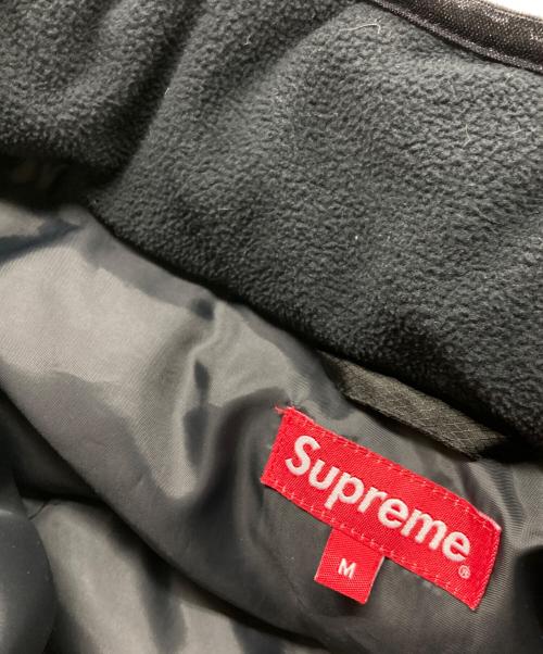 SUPREME（シュプリーム）SUPREME (シュプリーム) Reflective Sleeve Logo Puffy Jacket ブラック サイズ:Ｍの古着・服飾アイテム
