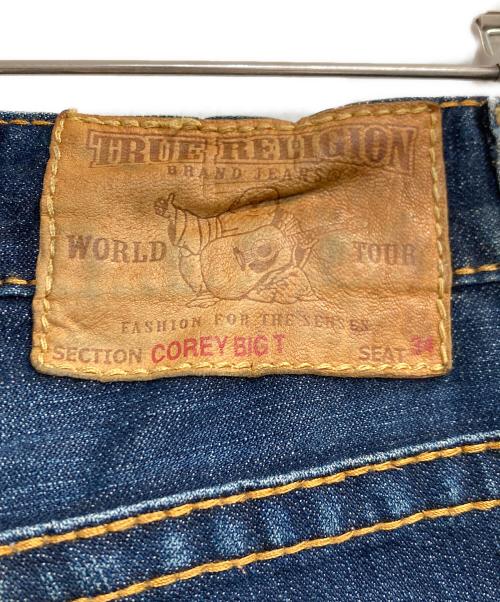 TRUE RELIGION（トゥルー レリジョン）TRUE RELIGION (トゥルー レリジョン) COREY BIG T デニムパンツ インディゴ サイズ:28の古着・服飾アイテム