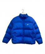 NIKEナイキ）の古着「Sportswear Club Men's Puffer Jacket/中綿ジャケット」｜ブルー