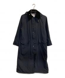 Barbour（バブアー）の古着「別注 BURGHLEY SP/ロングフーデッドコート」｜グレー