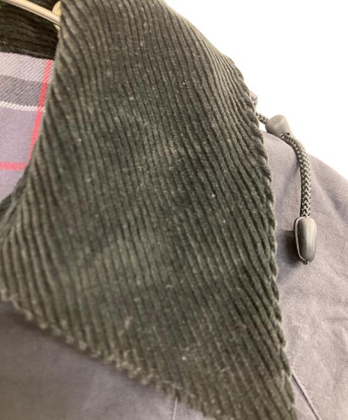Barbour（バブアー）Barbour (バブアー) 別注 BURGHLEY SP/ロングフーデッドコート グレー サイズ:36の古着・服飾アイテム