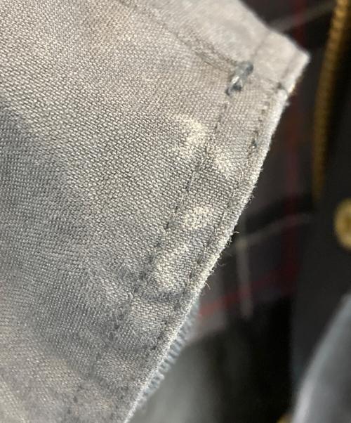 Barbour（バブアー）Barbour (バブアー) 別注 BURGHLEY SP/ロングフーデッドコート グレー サイズ:36の古着・服飾アイテム