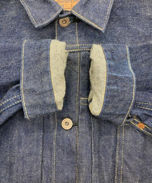 BUZZ RICKSON'S（バズリクソンズ）Buzz Rickson's (バズリクソンズ) WORLD WAR II DENIM BLOUSE インディゴ サイズ:40の古着・服飾アイテム
