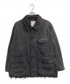 ANCELLMアンセルム）の古着「FINX HUNTING JACKET」｜ブラック