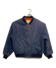 Eddie Bauer（エディーバウアー）の古着「MA-1ジャケット」｜ネイビー