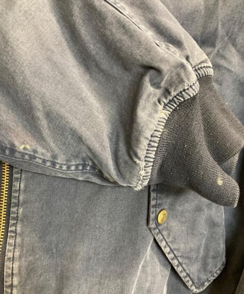 Eddie Bauer（エディーバウアー）Eddie Bauer (エディーバウアー) MA-1ジャケット ネイビー サイズ:Ⅼの古着・服飾アイテム