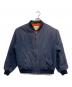Eddie Bauer（エディーバウアー）の古着「MA-1ジャケット」｜ネイビー