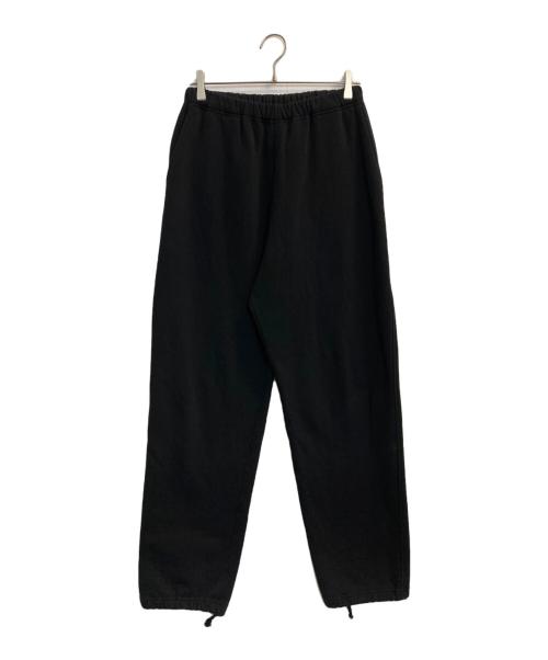 COMOLI（コモリ）COMOLI (コモリ) コットン裏毛パンツスウェットパンツ ブラック サイズ:1の古着・服飾アイテム