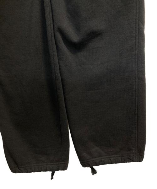 COMOLI（コモリ）COMOLI (コモリ) コットン裏毛パンツスウェットパンツ ブラック サイズ:1の古着・服飾アイテム