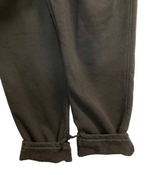 COMOLI（コモリ）COMOLI (コモリ) コットン裏毛パンツスウェットパンツ ブラック サイズ:1の古着・服飾アイテム