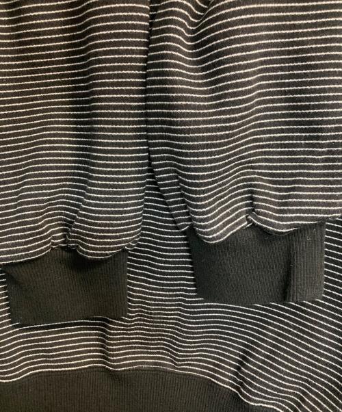 The Ennoy Professional（ザ エンノイ プロフェッショナル）The Ennoy Professional (ザ エンノイ プロフェッショナル) BORDER CREW NECK SWEAT ブラック サイズ:Ｍの古着・服飾アイテム