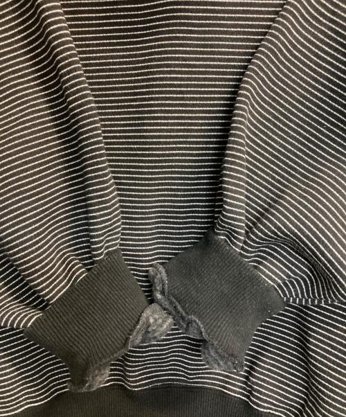 The Ennoy Professional（ザ エンノイ プロフェッショナル）The Ennoy Professional (ザ エンノイ プロフェッショナル) BORDER CREW NECK SWEAT ブラック サイズ:Ｍの古着・服飾アイテム