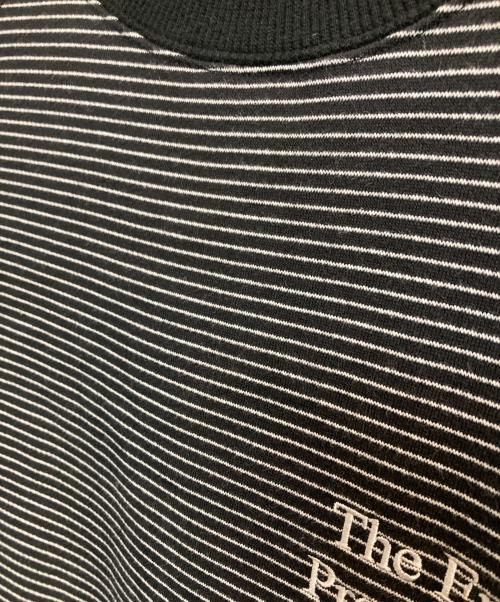 The Ennoy Professional（ザ エンノイ プロフェッショナル）The Ennoy Professional (ザ エンノイ プロフェッショナル) BORDER CREW NECK SWEAT ブラック サイズ:Ｍの古着・服飾アイテム