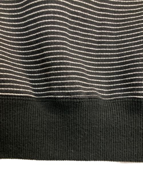 The Ennoy Professional（ザ エンノイ プロフェッショナル）The Ennoy Professional (ザ エンノイ プロフェッショナル) BORDER CREW NECK SWEAT ブラック サイズ:Ｍの古着・服飾アイテム