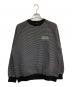 The Ennoy Professional（ザ エンノイ プロフェッショナル）の古着「BORDER CREW NECK SWEAT」｜ブラック