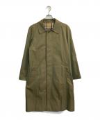 Burberry'sバーバリーズ）の古着「90s 玉虫ノバチェックライナー比翼コート」｜ベージュ