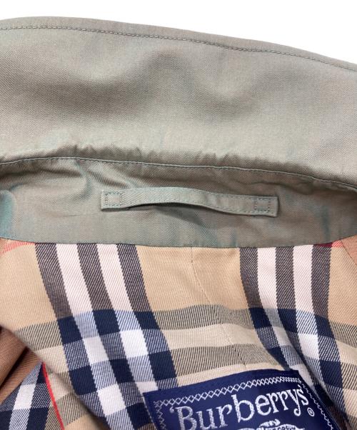 Burberry's（バーバリーズ）Burberry's (バーバリーズ) 90s 玉虫ノバチェックライナー比翼コート ベージュ サイズ:46の古着・服飾アイテム