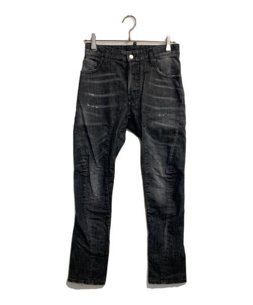 DSQUARED2（ディースクエアード）DSQUARED2 (ディースクエアード) Tidy Biker Jean ブラック サイズ:44の古着・服飾アイテム