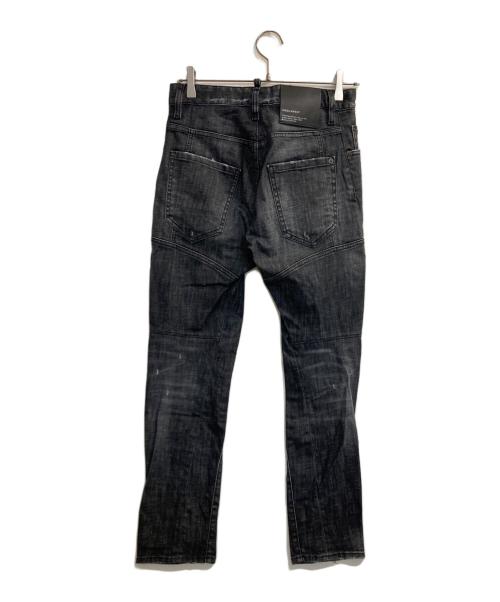 DSQUARED2（ディースクエアード）DSQUARED2 (ディースクエアード) Tidy Biker Jean ブラック サイズ:44の古着・服飾アイテム