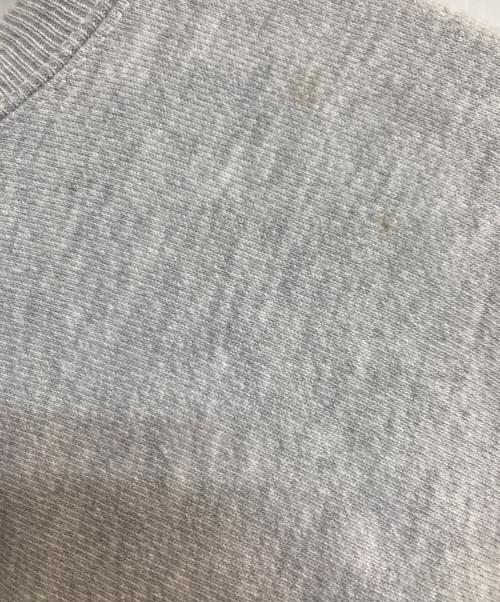 Champion REVERSE WEAVE（チャンピオン リバース ウィーブ）Champion REVERSE WEAVE (チャンピオン リバース ウィーブ) ペイントクルーネックスウェット グレー サイズ:Ⅼの古着・服飾アイテム