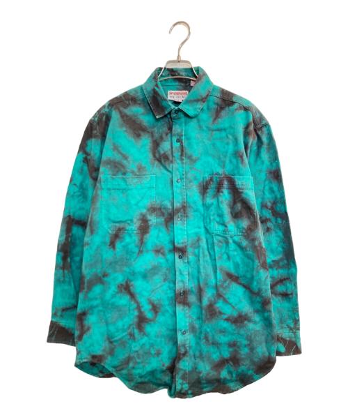 McGREGOR（マックレガー）McGREGOR (マックレガー) 80s 絞り染めシャツ グリーン サイズ:Mの古着・服飾アイテム