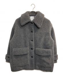 CLANE（クラネ）の古着「RIDGE POCKET BOA COAT」｜グレー