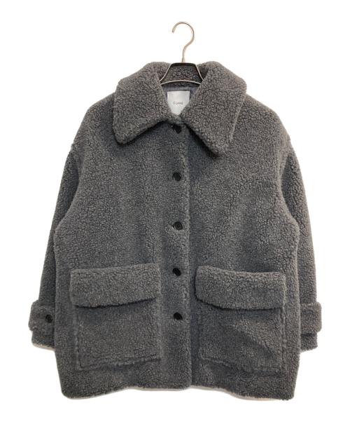 CLANE（クラネ）CLANE (クラネ) RIDGE POCKET BOA COAT グレー サイズ:1の古着・服飾アイテム