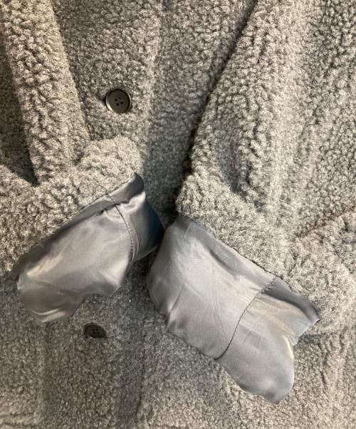 CLANE（クラネ）CLANE (クラネ) RIDGE POCKET BOA COAT グレー サイズ:1の古着・服飾アイテム