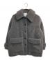CLANE（クラネ）の古着「RIDGE POCKET BOA COAT」｜グレー