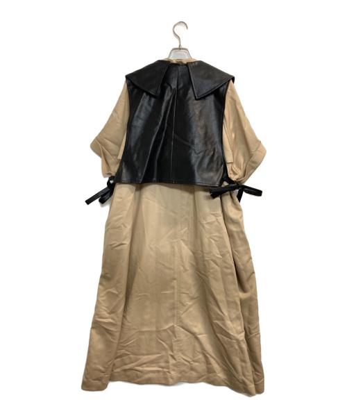 Ameri（アメリ）AMERI (アメリ) TRENCH MULTI WAY LONG VEST ベージュ サイズ:Sの古着・服飾アイテム