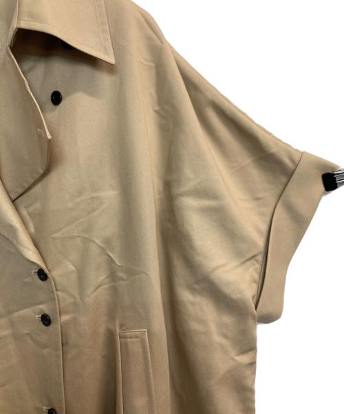 Ameri（アメリ）AMERI (アメリ) TRENCH MULTI WAY LONG VEST ベージュ サイズ:Sの古着・服飾アイテム