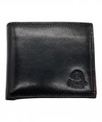 PERONIペローニ）の古着「レザーウォレット/二つ折り財布」｜ブラック
