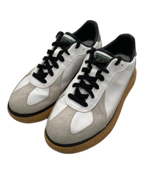 Onitsuka Tiger（オニツカタイガー）Onitsuka Tiger (オニツカタイガー) DELECITY ローカットスニーカー アイボリー×グレー サイズ:260（2.5）の古着・服飾アイテム
