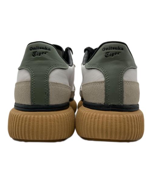 Onitsuka Tiger（オニツカタイガー）Onitsuka Tiger (オニツカタイガー) DELECITY ローカットスニーカー アイボリー×グレー サイズ:260（2.5）の古着・服飾アイテム